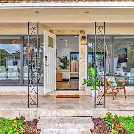 Tropical Oasis With Pool 10 Mins Airport & 5 Mins Beach Hollywood Exterior foto