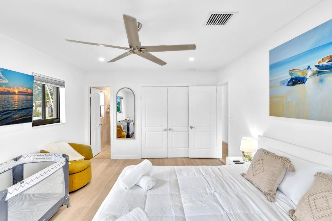 Tropical Oasis With Pool 10 Mins Airport & 5 Mins Beach Hollywood Exterior foto