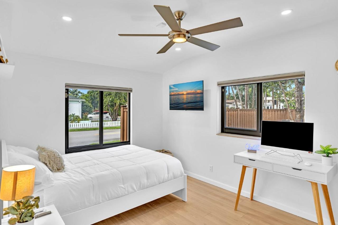 Tropical Oasis With Pool 10 Mins Airport & 5 Mins Beach Hollywood Exterior foto